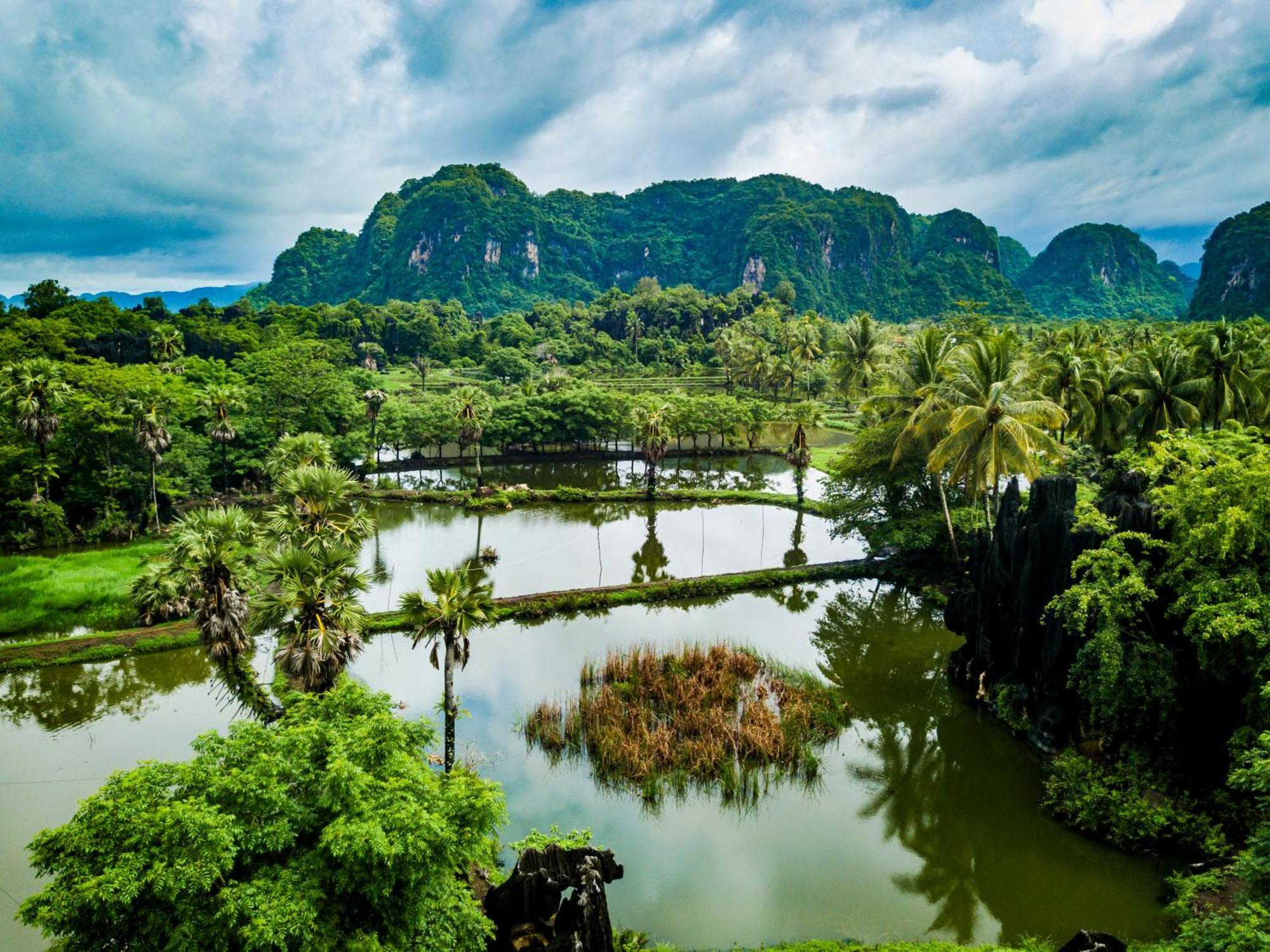 Kampoeng Karst Rammang Rammang Guest House Kasijala Екстериор снимка