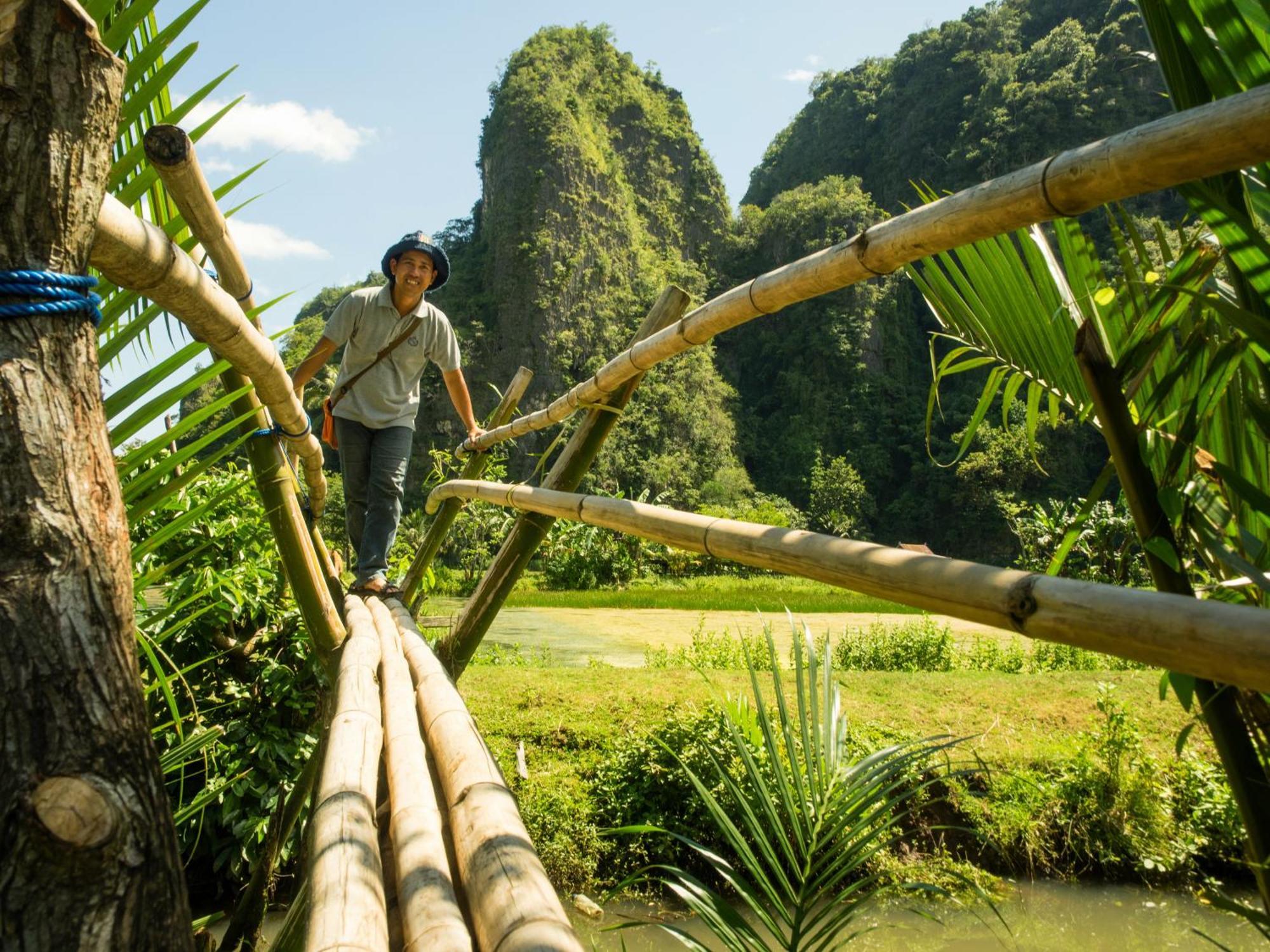Kampoeng Karst Rammang Rammang Guest House Kasijala Екстериор снимка